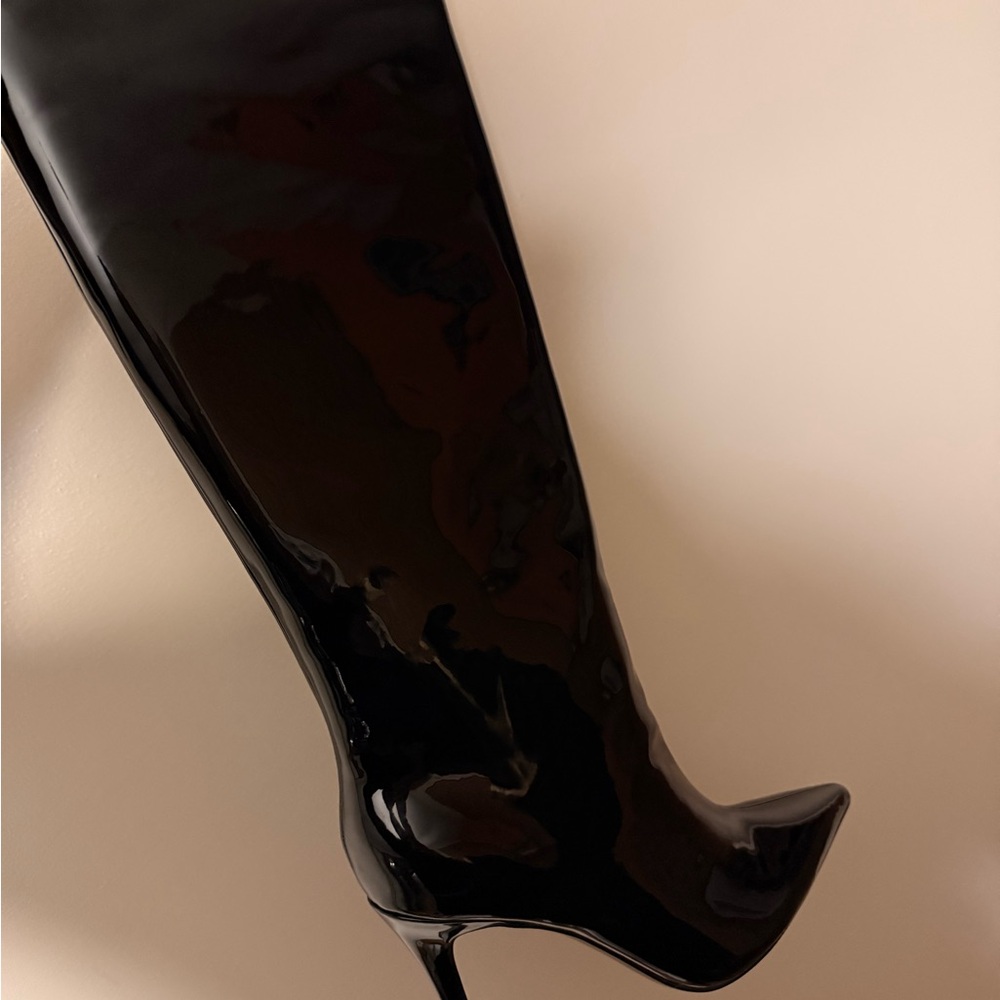 Steve Madden Sarina Black Knee-High Women's Boots NWT - Picture 7 of 7